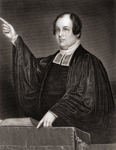 William Buell Sprague, portret. W.B. Sprague. autorstwa . .