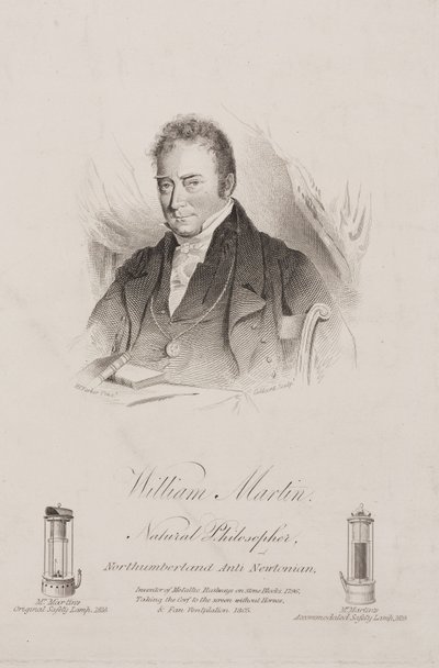 William Martin, angielski poeta i fizyk, ok. 1820 autorstwa Frederick (attr. to) Barnard