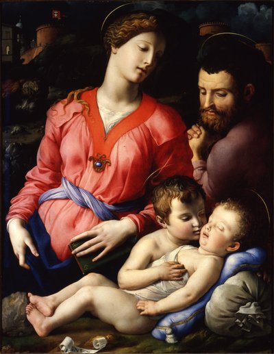 Święta rodzina Panciatichi lub Madonna Panciatichi autorstwa Bronzino