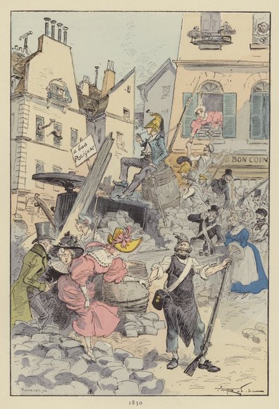 1830 autorstwa after Albert Robida