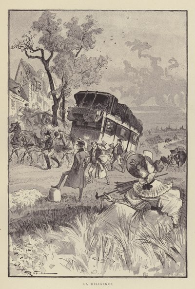 Pracowitość autorstwa after Albert Robida