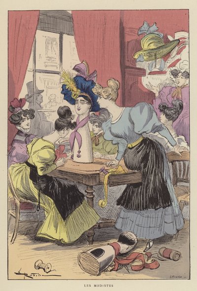 Krawcowe autorstwa after Albert Robida