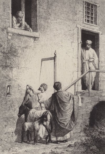 Dupa i jej Colt autorstwa after Albert Robida