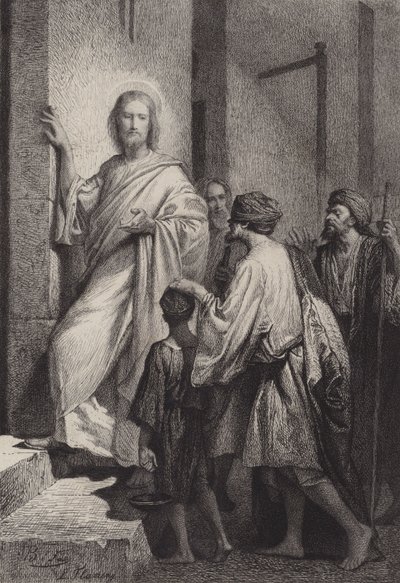 Dawanie wzroku niewidomym autorstwa after Albert Robida