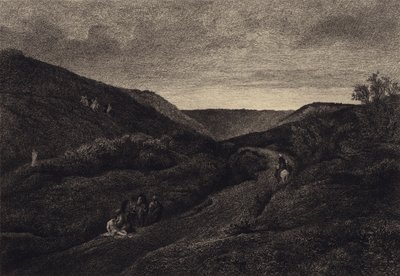 Dobry Samarytanin autorstwa after Albert Robida