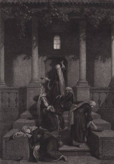 Panny mądre i głupie autorstwa after Albert Robida