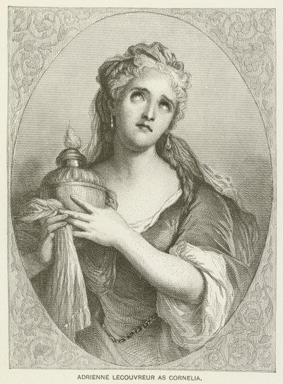 Adrienne Lecouvreur jako Cornelia autorstwa after Antoine Coypel