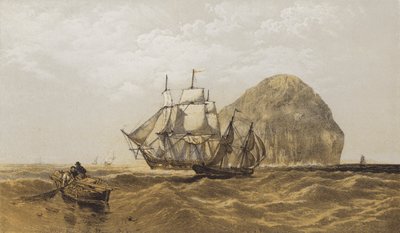 Ailsa Craig (chromolitho) autorstwa after C. Stanfield