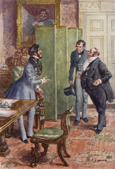 Ilustracja dla Martina Chuzzlewita autorstwa after Charles Edmund Brock