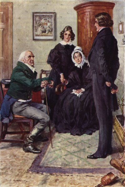Ilustracja do Mikołaja Nickleby autorstwa after Charles Edmund Brock