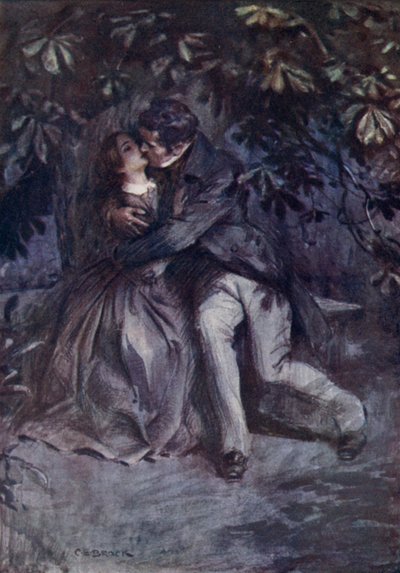 Pan Rochester deklaruje swoją miłość autorstwa after Charles Edmund Brock