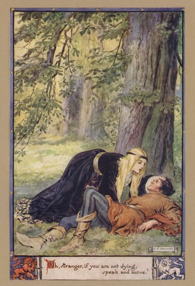 Och, nieznajomy, jeśli nie umierasz, mów i ruszaj się autorstwa after Charles Edmund Brock
