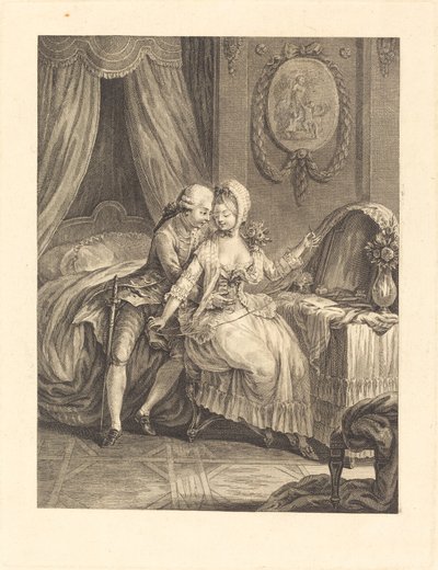 Dame a sa toaleta autorstwa after Charles Eisen