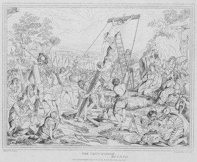 Ukrzyżowanie, Mateusz autorstwa after Charles Le Brun