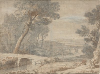 Reszta w ucieczce do Egiptu autorstwa after Claude Lorrain