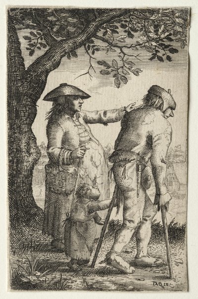 Rodzina chłopska autorstwa after David Vinckboons