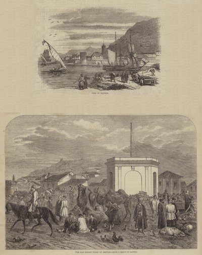 Szkice Kertch autorstwa after Denis Auguste Marie Raffet