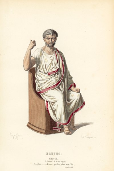 Brutus autorstwa after Edmond A.F. Geffroy