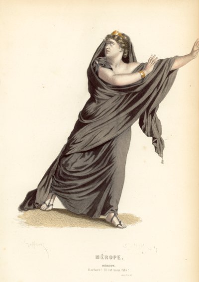 Merope autorstwa after Edmond A.F. Geffroy