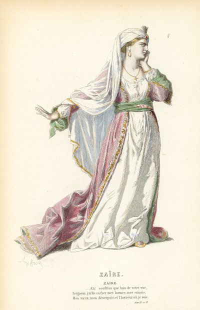 Zair autorstwa after Edmond A.F. Geffroy