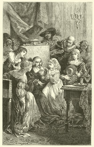 Blaise i Jacqueline Pascal autorstwa after Emile Antoine Bayard