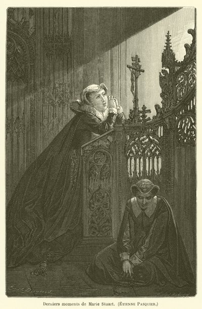 Ostatnie chwile Marie Stuart, Etienne Pasquier autorstwa after Emile Antoine Bayard