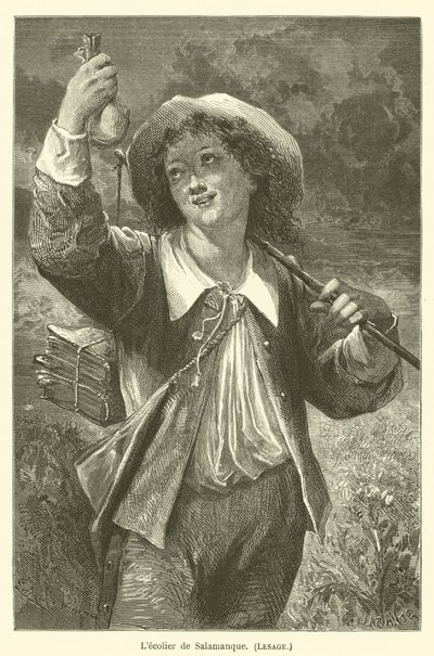 Lecolier z Salamanki, Lesage autorstwa after Emile Antoine Bayard