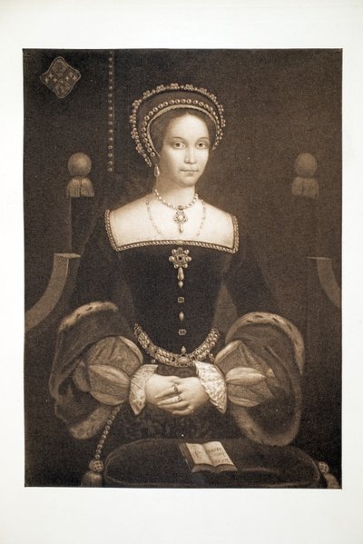 Księżniczka Maria, później królowa Maria I, ok.1537, wyd. 1902 (kolotyp) autorstwa after English School