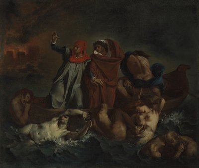 Kora Dantego autorstwa after Eugène Delacroix