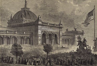 Otwarcie Wystawy Stulecia, 10 maja 1876 r. autorstwa after Felix Octavius Carr Darley