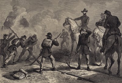 Marsz Shermana do morza autorstwa after Felix Octavius Carr Darley