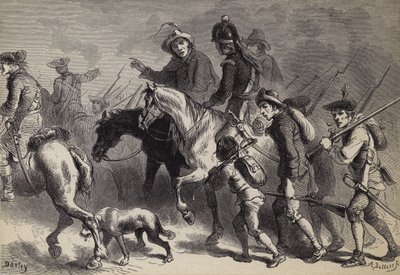 Powstanie Nowej Anglii Yeomanry autorstwa after Felix Octavius Carr Darley