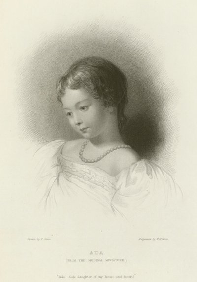 Ada Lovelace autorstwa after Frank Stone