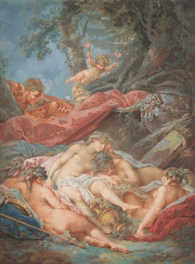 Śpiące bachantki autorstwa after François Boucher Jacques Charlier