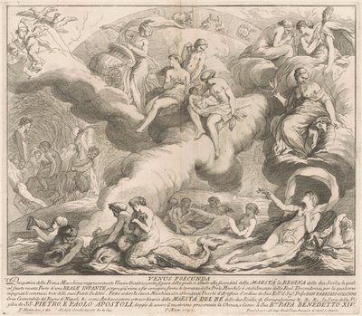 Prima Macchina dla Chin z 1743 roku: Venus Genetrix autorstwa after François Hutin Miguel de Sorellò
