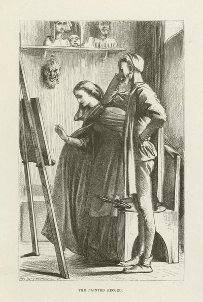 Ilustracja do Romoli autorstwa George Eliot autorstwa after Frederic Leighton