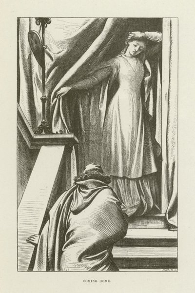 Ilustracja do Romoli autorstwa George Eliot autorstwa after Frederic Leighton