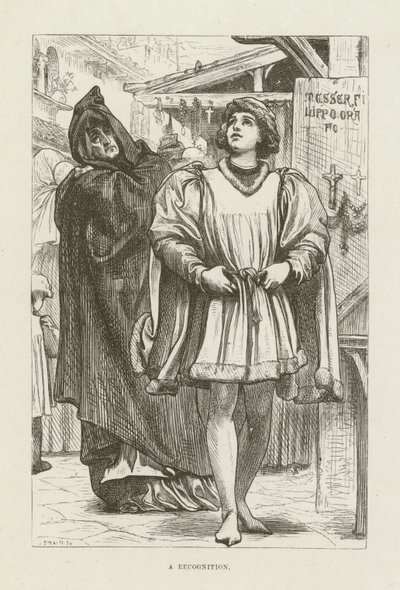 Ilustracja do Romoli autorstwa George Eliot autorstwa after Frederic Leighton