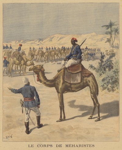 Korpus Meharistes autorstwa after Frederic Theodore Lix