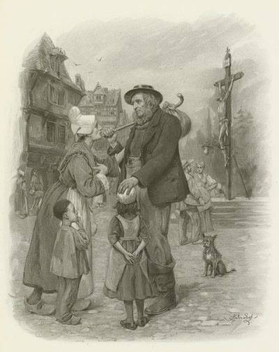 Pan Peggotty autorstwa after Frederick Barnard