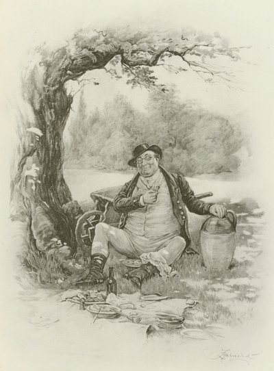 Pan Pickwick autorstwa after Frederick Barnard