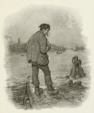 Rogue Riderhood autorstwa after Frederick Barnard