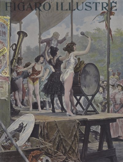 Parada. Okładka Le Figaro Illustre, listopad 1897 autorstwa after Frederik Hendrik Kaemmerer