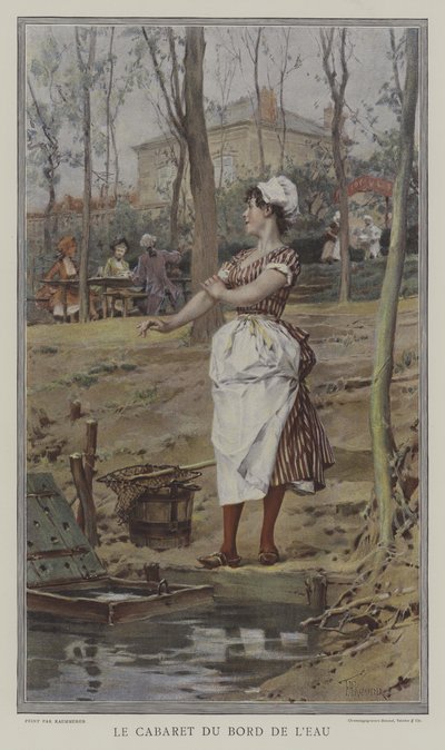 Kabaret na nabrzeżu autorstwa after Frederik Hendrik Kaemmerer