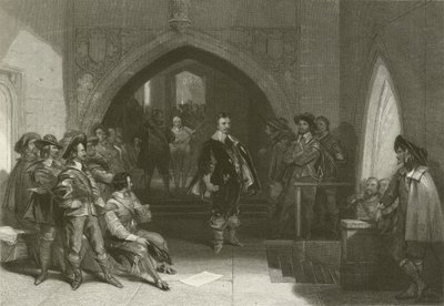 Aresztowanie Strafforda autorstwa after George Cattermole