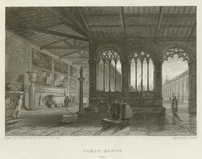Campo Santo, Piza autorstwa after George Cattermole