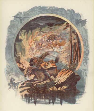 Ilustracja do Tama OShantera autorstwa Roberta Burnsa autorstwa after George Cruikshank
