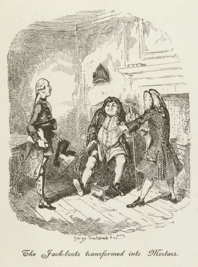 Ilustracja do Tristrama Shandy autorstwa after George Cruikshank