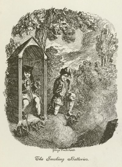 Ilustracja do Tristrama Shandy autorstwa after George Cruikshank
