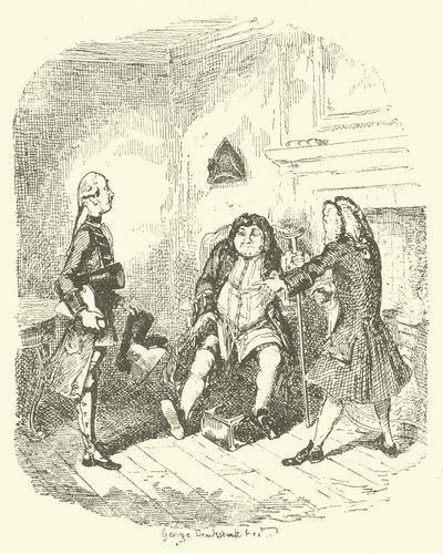 Ilustracja do Tristrama Shandy autorstwa after George Cruikshank